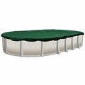 12-Year Midwest Canvas Supreme Plus Winter Pool Cover for 16' x 25' Oval Pools (Cover Size 20' x 29')