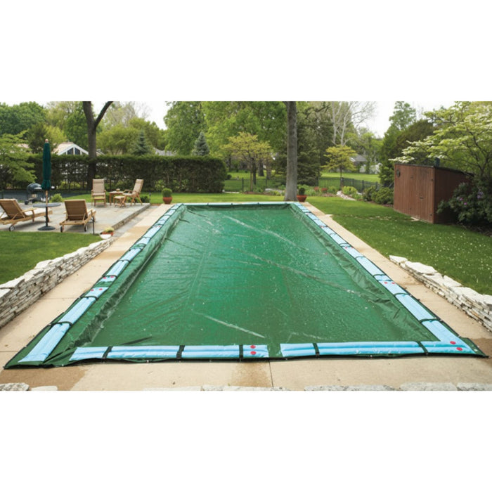 12-Year Midwest Canvas Supreme Winter Pool Cover for 16' x 24' Rectangle Pools (Cover Size 21' x 29')