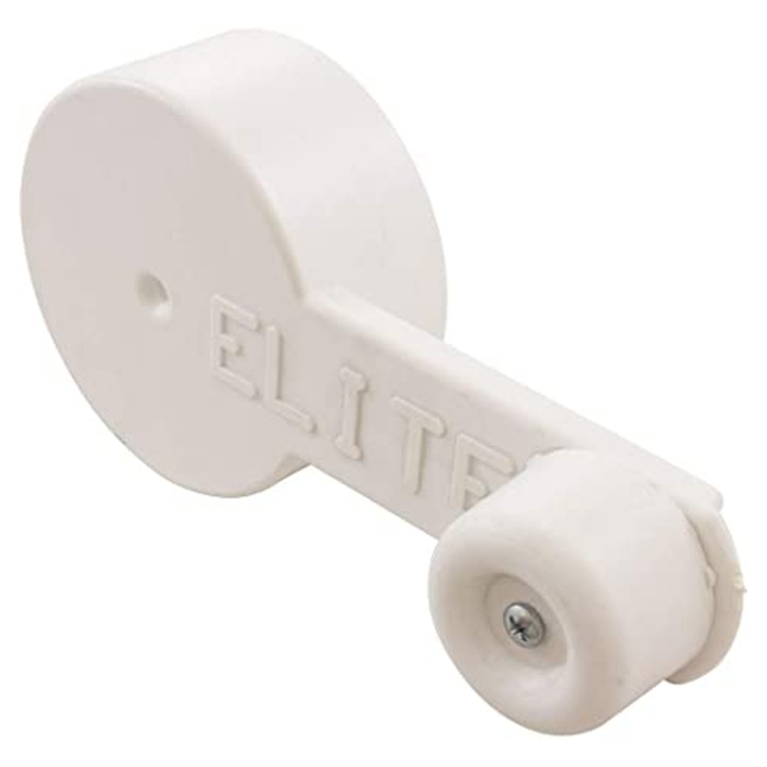 White Horizon #2015 HV Elite hand crank replacement with knob for above-ground solar pool reel