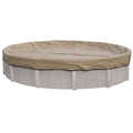 20-Year Midwest Canvas Elite Winter Pool Cover for 16' x 32' Oval Pools (Cover Size 20' x 36')