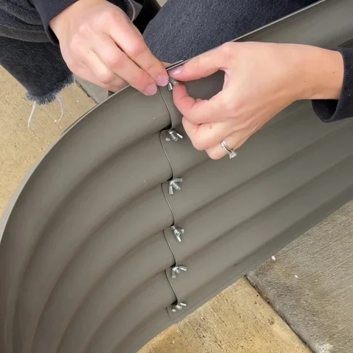 40 Sets of Dacromet Screws & Wing Nuts for DIY Garden Beds