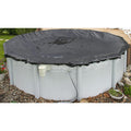 8-Year Midwest Canvas Premium Mesh Winter Pool Cover for 33' Round Pools (Cover Size 36')