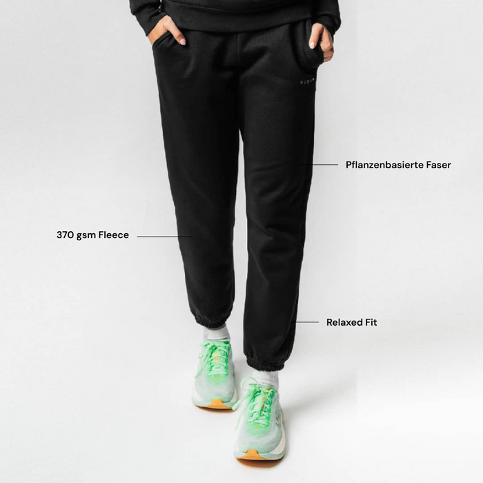 ALL COURT I Natural Sweatpants | Black