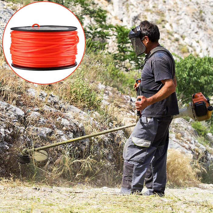 Anleolife Basic Square Trimmer Line .155'' x 260ft, 3lb - Anleolife
