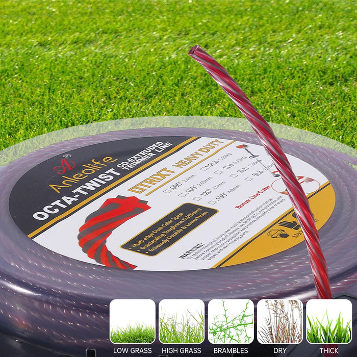 Anleolife Octa-Twisted .155-Inch Trimmer Line - Anleolife