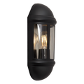 Ansell ALHL/BL Latina E27 Half Lantern Black