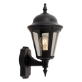 Ansell ALWLLED/PIR/BL Latina Wall Lantern PIR Black