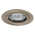 Ansell ATLD/AB Twistlock GU10 Die-Cast Downlight – Antique Brass Finish, Durable and Stylish Lighting Solution