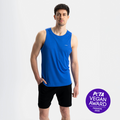 ANSWER | Sleeveless Sport Shirt | Electric Blue