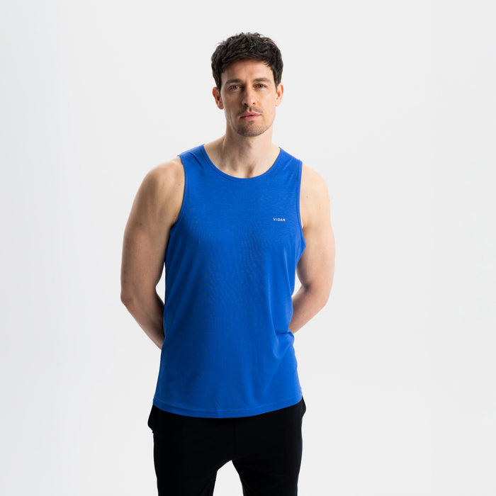 ANSWER | Sleeveless Sport Shirt | Electric Blue