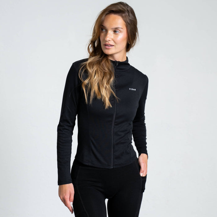 AURA | Natural Full-Zip | Black