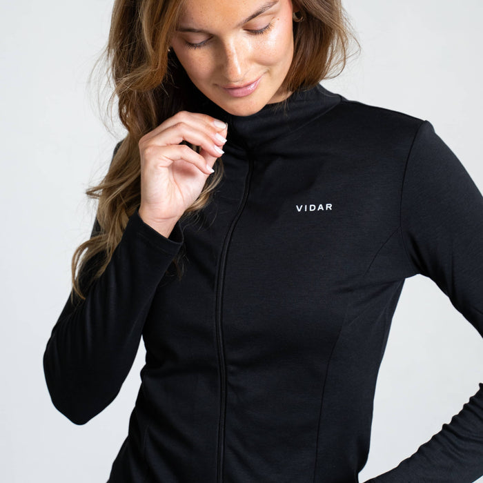 AURA | Natural Full-Zip | Black