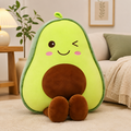 Avocado plush pillow soft stuffed cushion