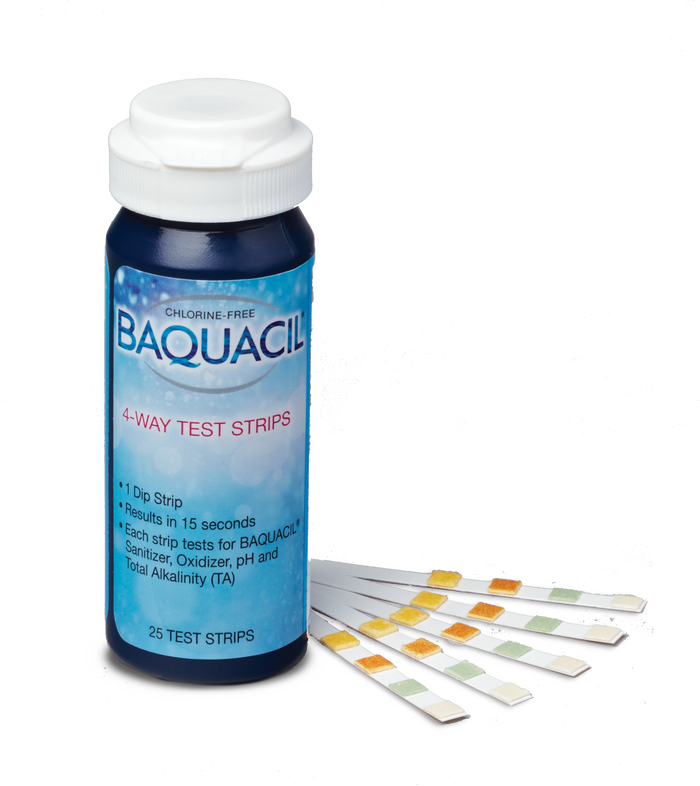 Baquacil 4-Way Test Strips