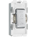 BG RBS15 Nexus Brushed Steel Grid 10A 3 Pole Fan Switch