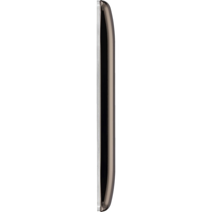 BG RNBN2 Black Nickel 2-Module Front Plate