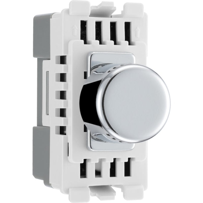 BG RPCDTR Nexus Polished Chrome Grid Dimmer 2W