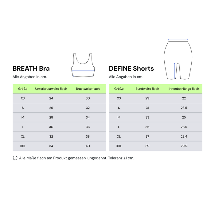 BREATH 3er Sportset | Black x White