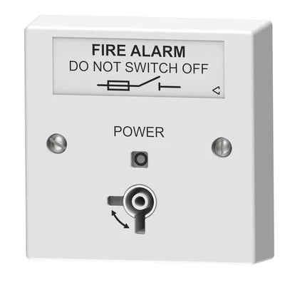 C-Tec BF326/WS Fire Alarm Mains Isolator Keyswitch