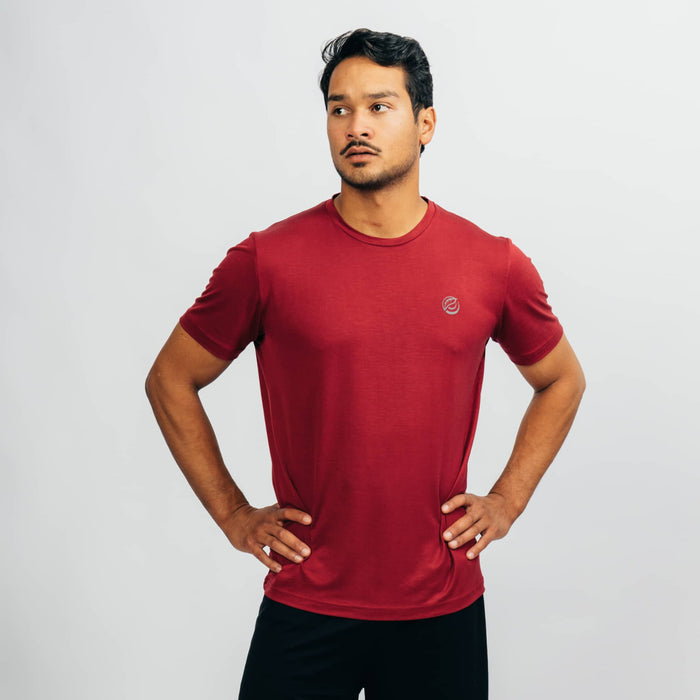 CHANGE I Natural Sport Tee | Active Red