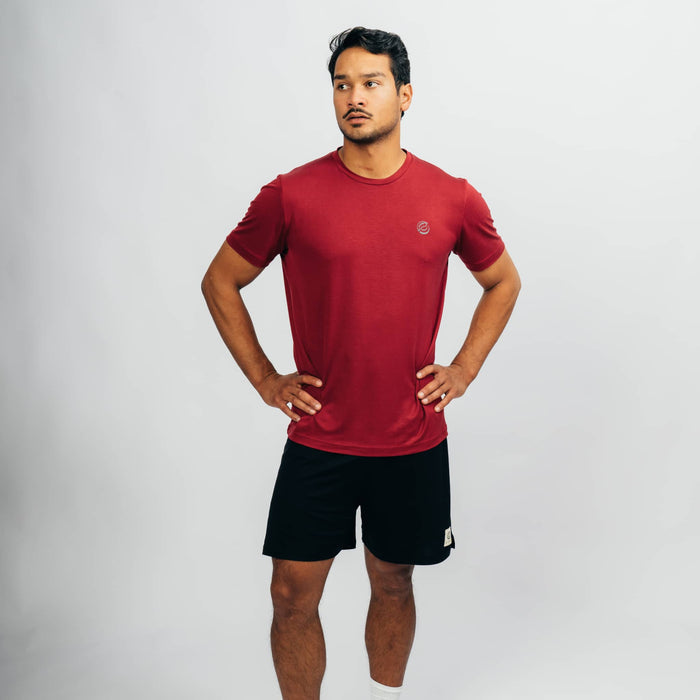 CHANGE I Natural Sport Tee | Active Red