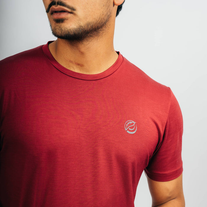 CHANGE I Natural Sport Tee | Active Red