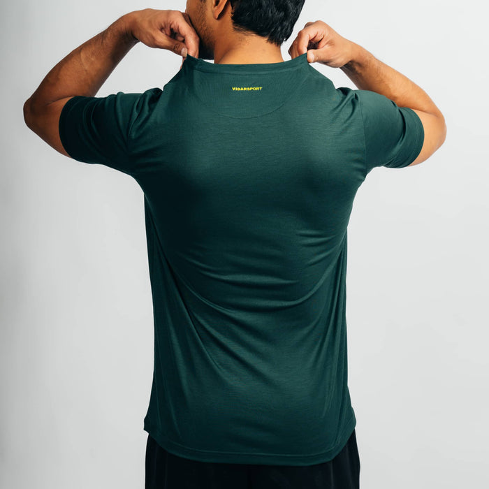 CHANGE I Natural Sport Tee | Forrest Green