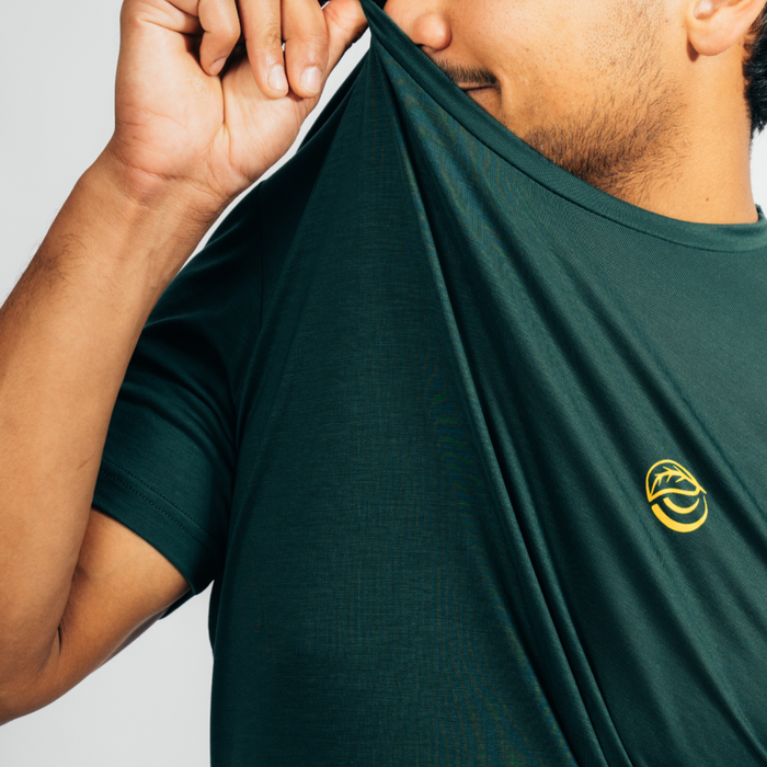 CHANGE I Natural Sport Tee | Forrest Green