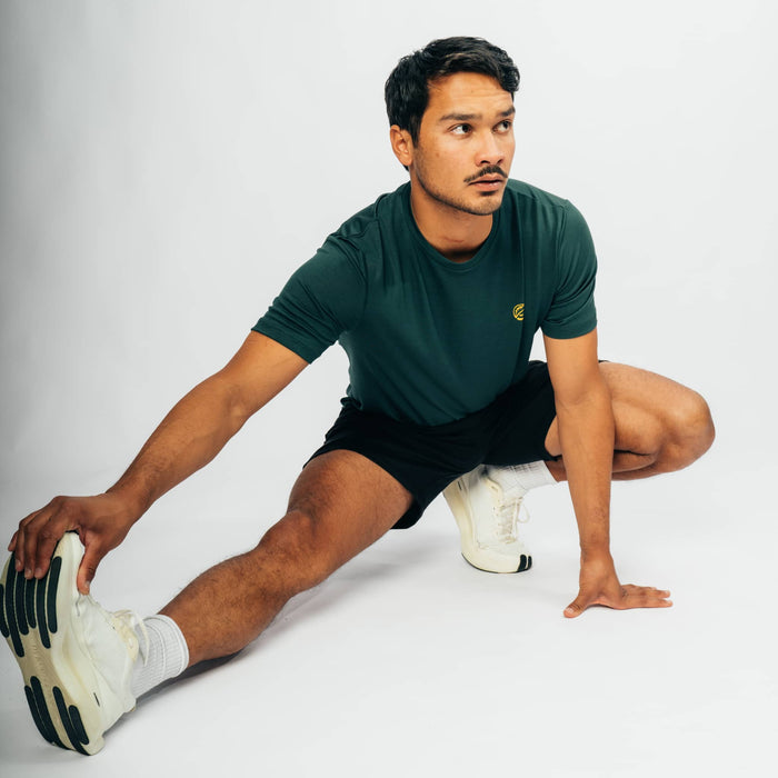 CHANGE I Natural Sport Tee | Forrest Green