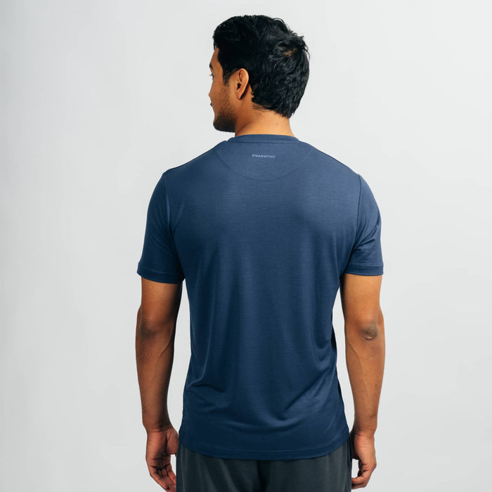 CHANGE I Natural Sport Tee | Navy Blue