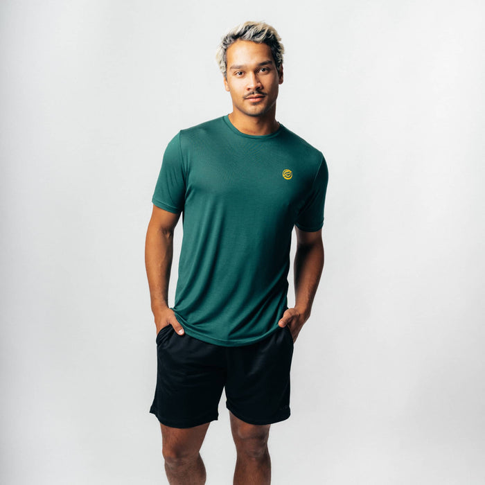 CHANGE Sportset Short | Forrest Green x Black
