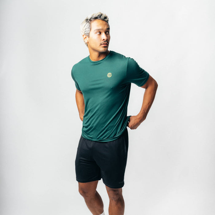 CHANGE Sportset Short | Forrest Green x Black