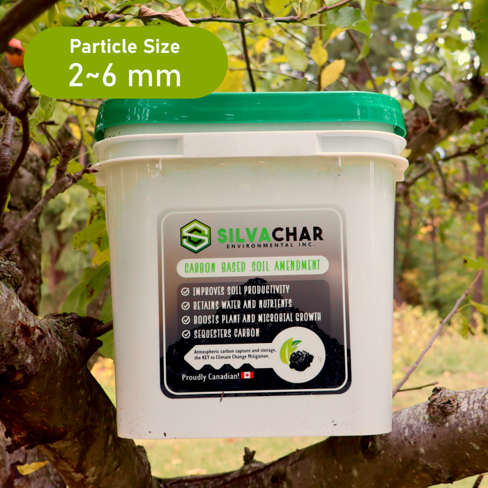 Coarse Biochar for Clay Soil & Gardens | 10L | Silvachar