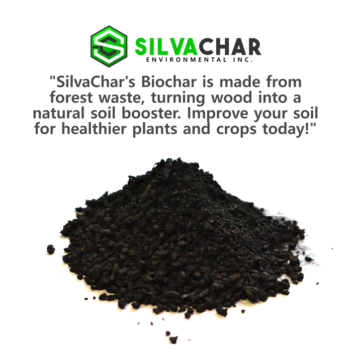 Coarse Biochar for Clay Soil & Gardens | 10L | Silvachar