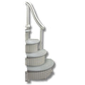 Confer Curved CCX-ADD Add On Unit for CCX-AG & CCX-IG Drop-In Pool Steps