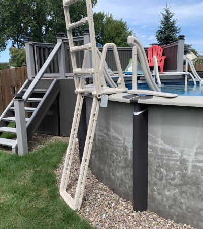 Confer Plastics Ground-to-Step Entry Ladder (FOR USE WITH CCX-AG ONLY)
