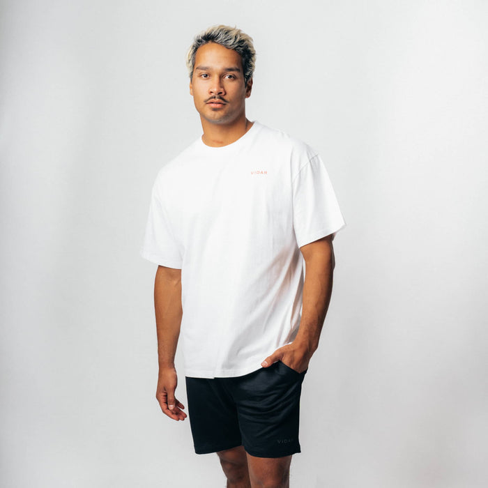 CONSCIOUS SPORTS CLUB | Heavy Oversized Tee | White