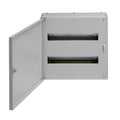 Crabtree 18AS2 Rowboard 2 x 18 Module DIN Rail Surface Enclosure