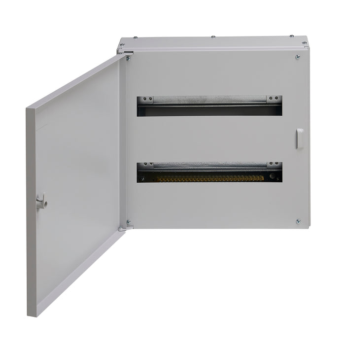 Crabtree 18AS2 Rowboard 2 x 18 Module DIN Rail Surface Enclosure