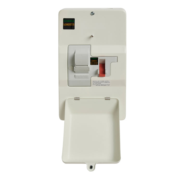 Crabtree 19M100DSF 100A DP, Metal Enclosed, Domestic Switch Fuse with 100A Fuse Fitted