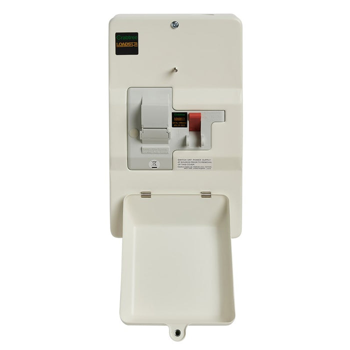 Crabtree 19M60DSF 100A DP, Metal Enclosed, Domestic Switch Fuse with 60A Fuse Fitted