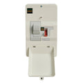 Crabtree 19M80DSF 100A DP, Metal Enclosed, Domestic Switch Fuse with 80A Fuse Fitted