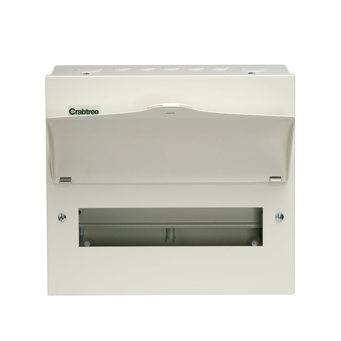 Crabtree 512-0A 12 Module All Metal Enclosure