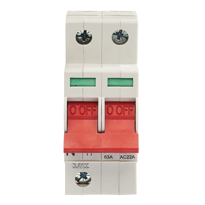 Crabtree 63-MI2 63A DP Main Switch