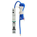 Crabtree 6HSR06-30C-LT C6 30mA 10kA 1P+N Type A RCBO (1 Module Width) Long Tail