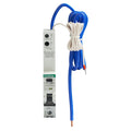 Crabtree 6HSR20-30C-LT C20 30mA 10kA 1P+N Type A RCBO (1 Module Width) Long Tail