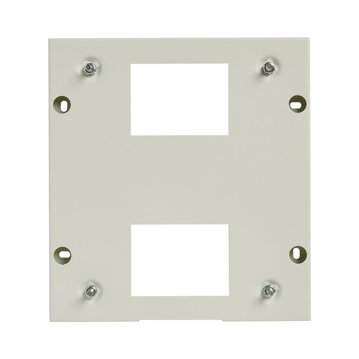 Crabtree MNSPE6584-2NR Metal Pattress 9-10 Module 241mm North-South Entry