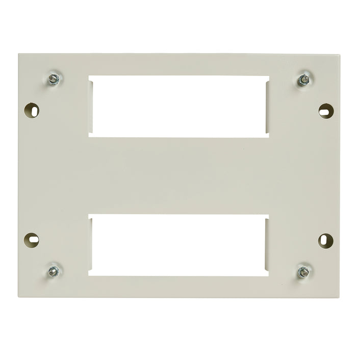 Crabtree MNSPE6670-4NR Metal Pattress 15-16 Module 343mm East-West Entry