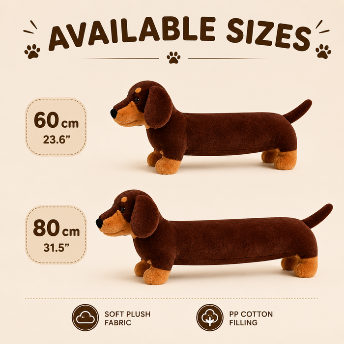 Dachshund plush product details