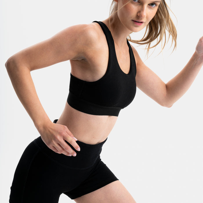 DEFINE  | Natural Short Leggings | Black